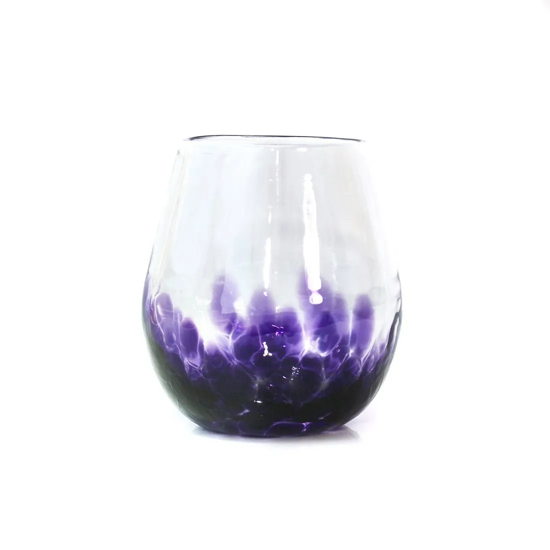 Spectrum Frit Stemless Goblets - ON SALE!