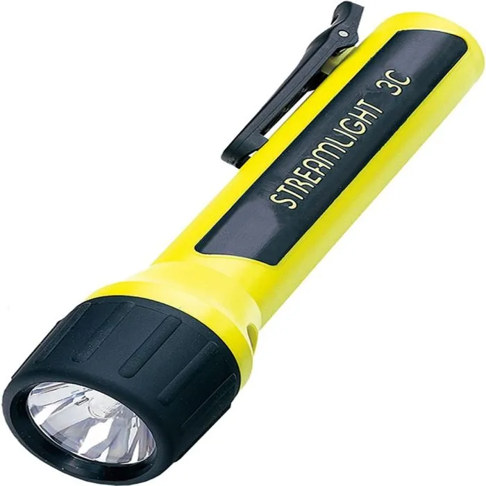 Streamlight 3C LED 33202 ProPolymer Flashlight, Yellow, One Size, 1 Each