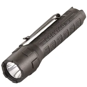 Streamlight PolyTac X 88610 USB Multi Fuel Professional Tactical Flashlight, Clam, Black, 1 Each