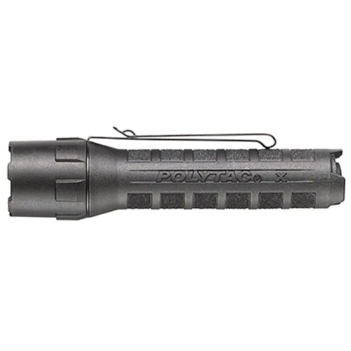 Streamlight PolyTac X 88610 USB Multi Fuel Professional Tactical Flashlight, Clam, Black, 1 Each