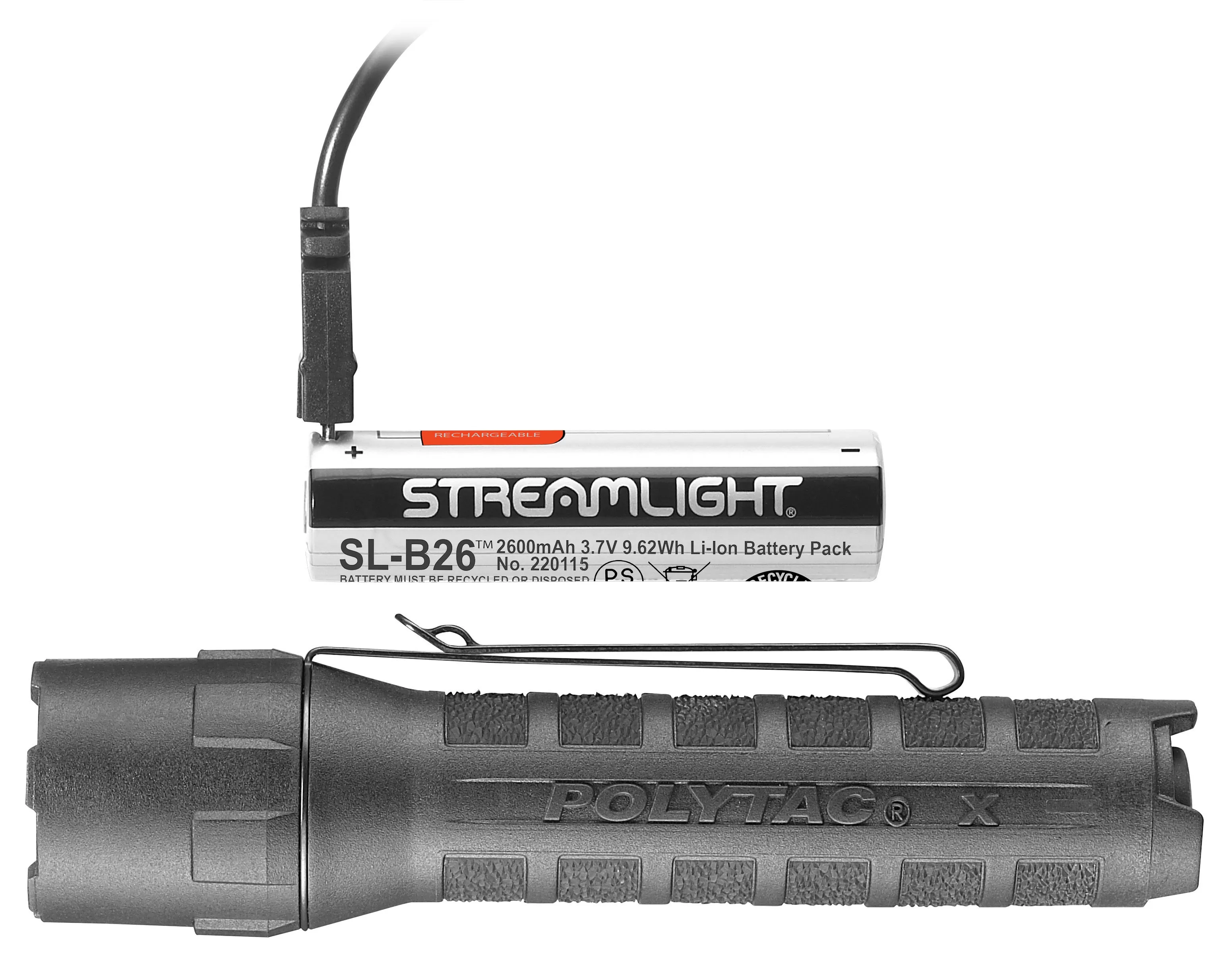 Streamlight Polytac-X USB Flashlight - Coyote