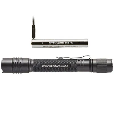 Streamlight Protac 2AA-X USB Flashlight - Black