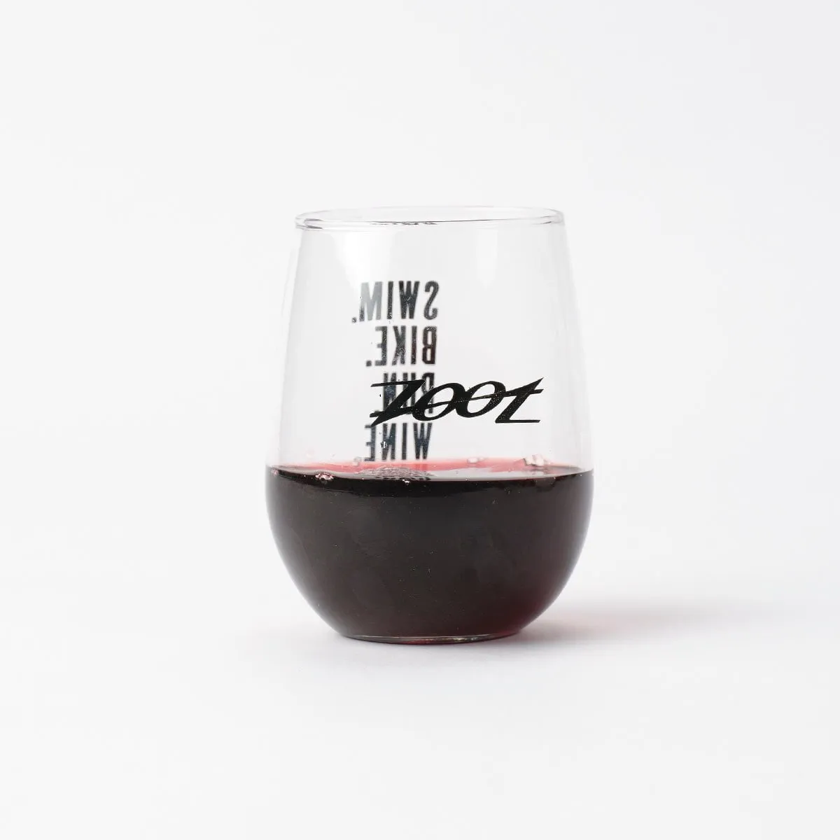 Swim Bike Run Wine - Glass