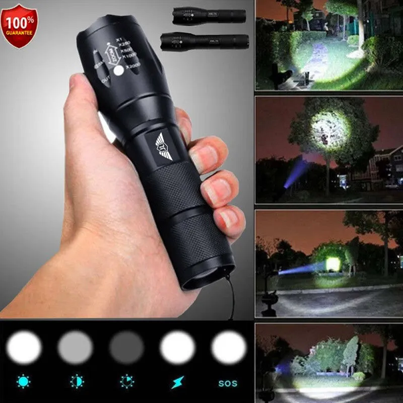 Tact-1200 Flashlight Kit Stealth Angel Survival