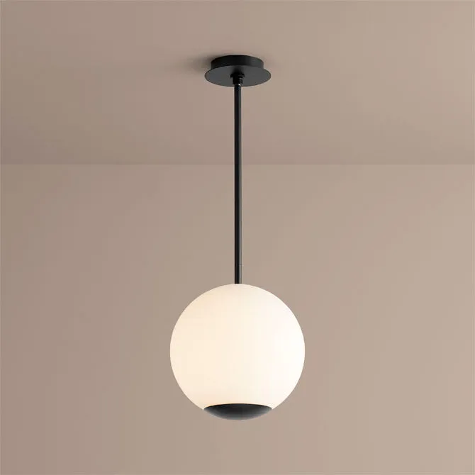 Terra 12" Opal Pendant - Black