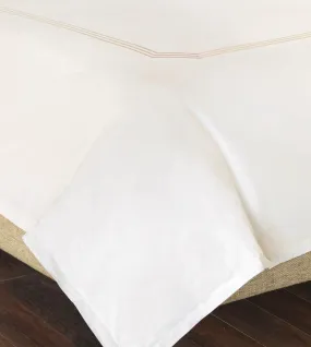 Tessa Ivory Duvet Cover in Creme