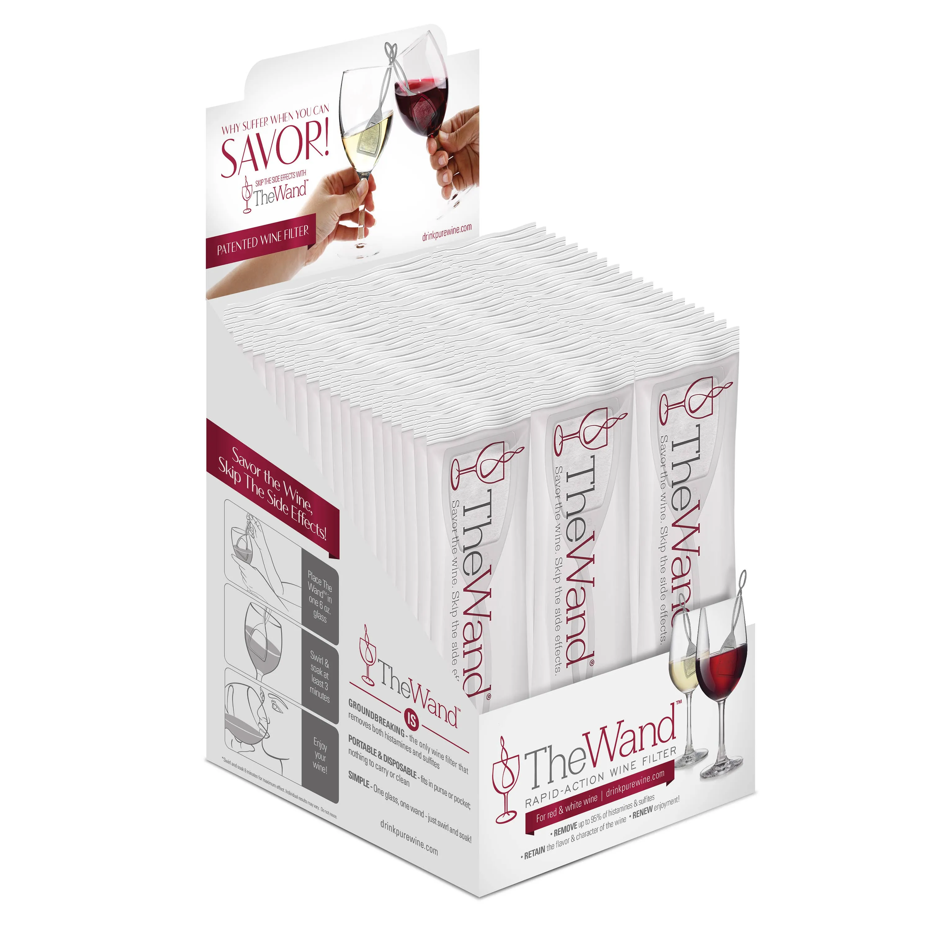 The Wand™ Wine Purifier, Singles