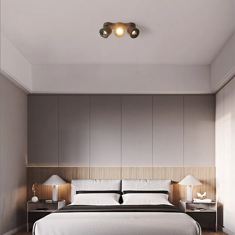 Three-heads Rotating Folding Ceiling Lamp