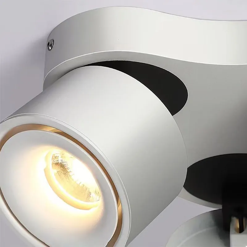 Three-heads Rotating Folding Ceiling Lamp