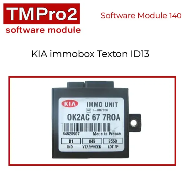 TM Pro 2 - Software Modules - Toyota Group