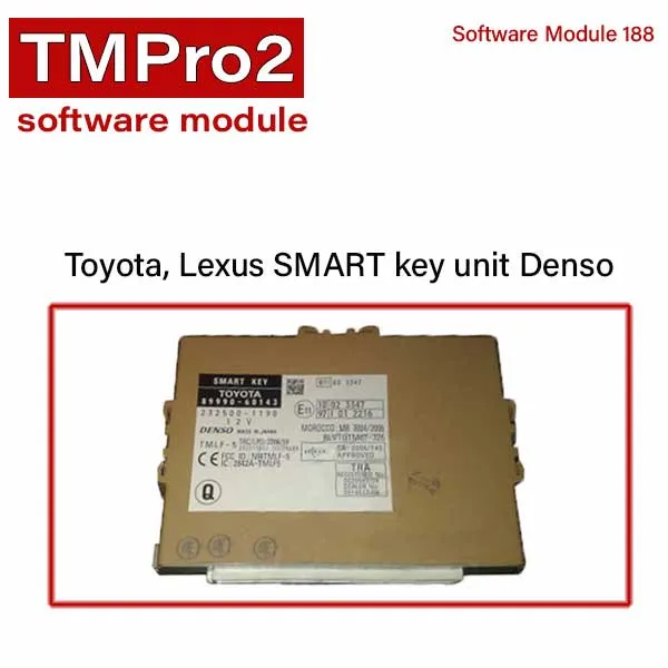 TM Pro 2 - Software Modules - Toyota Group