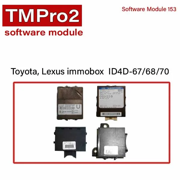 TM Pro 2 - Software Modules - Toyota Group