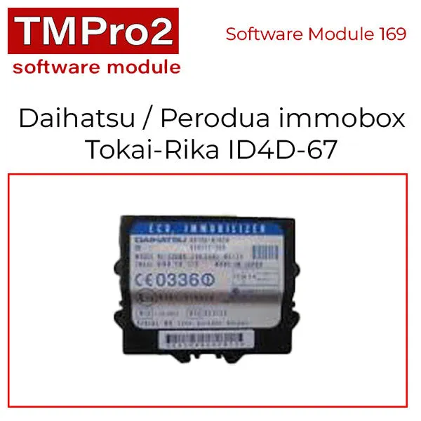 TM Pro 2 - Software Modules - Toyota Group