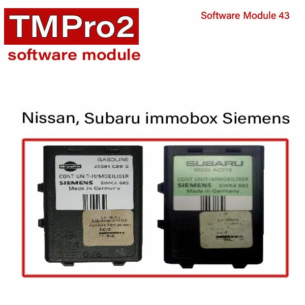 TM Pro 2 - Software Modules - Toyota Group