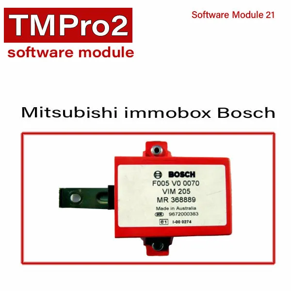 TM Pro 2 - Software Modules - Toyota Group