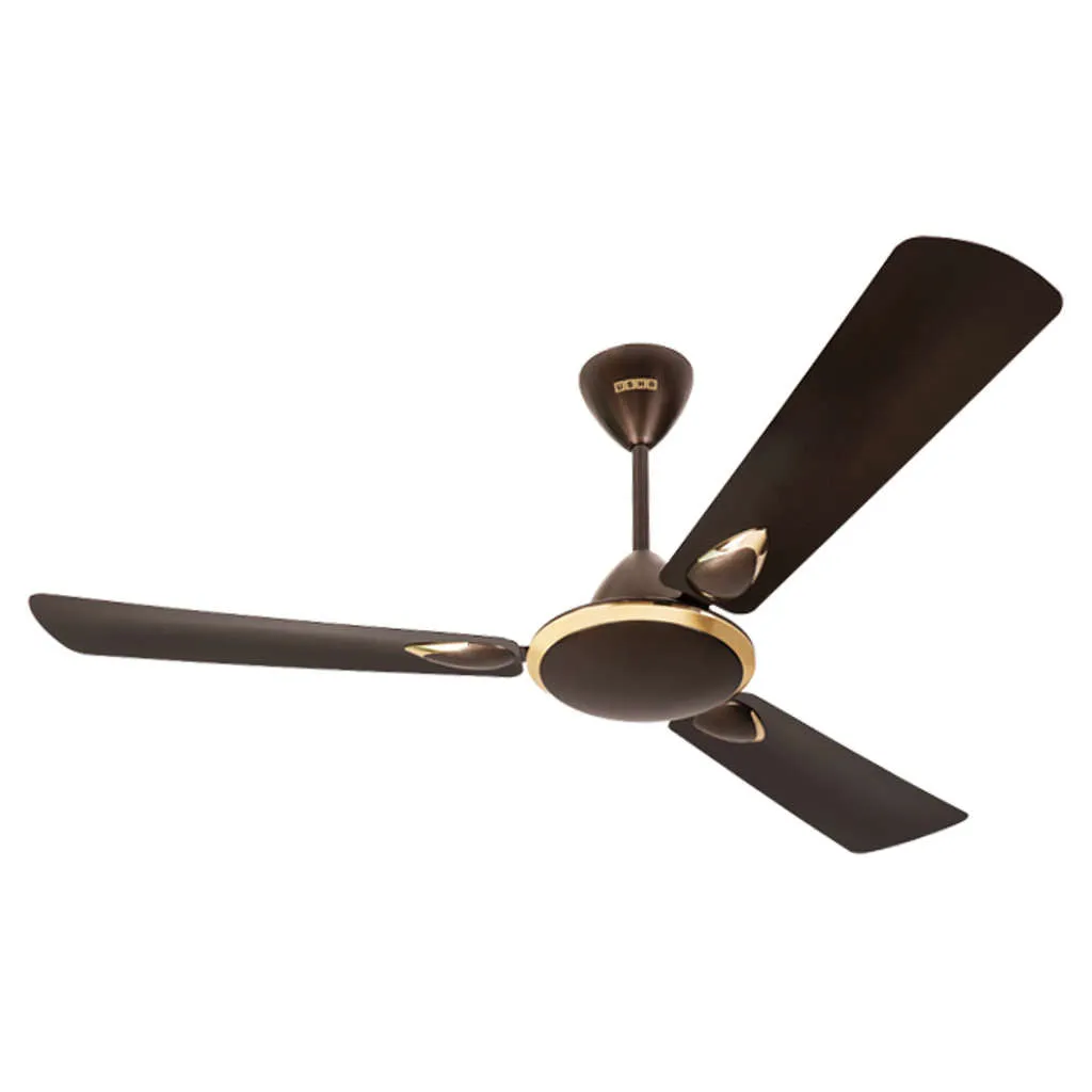 Usha Striker Platinum Ceiling Fan Deep Metallic Brown 900mm