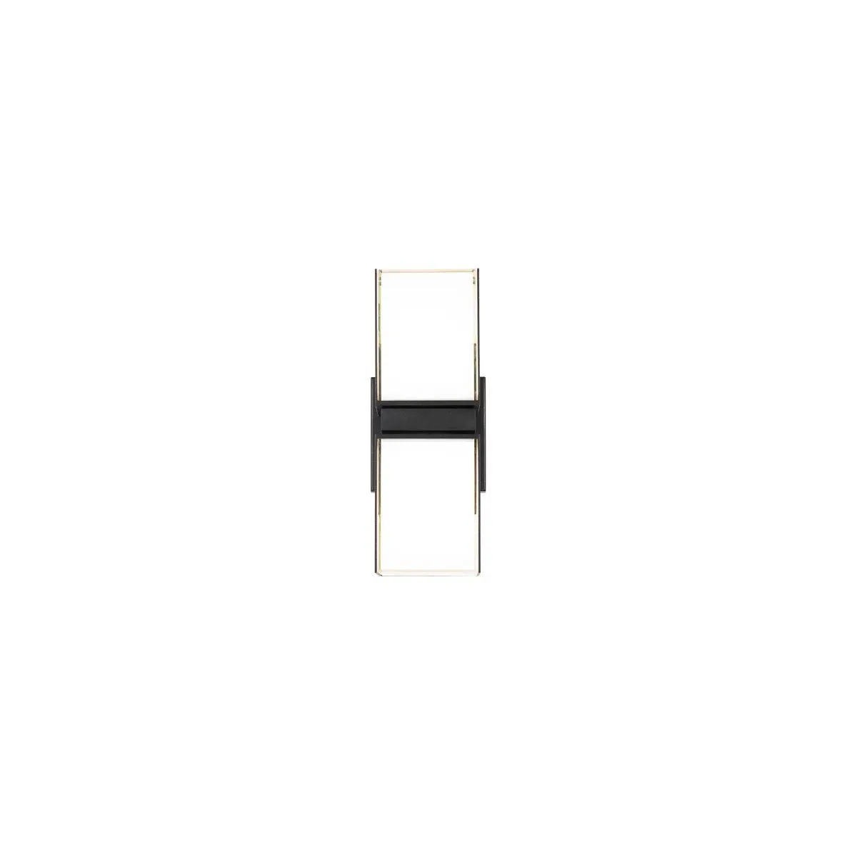 Vaiation 12 in. LED Outdoor Sconce Sconce 3500K Black Finish