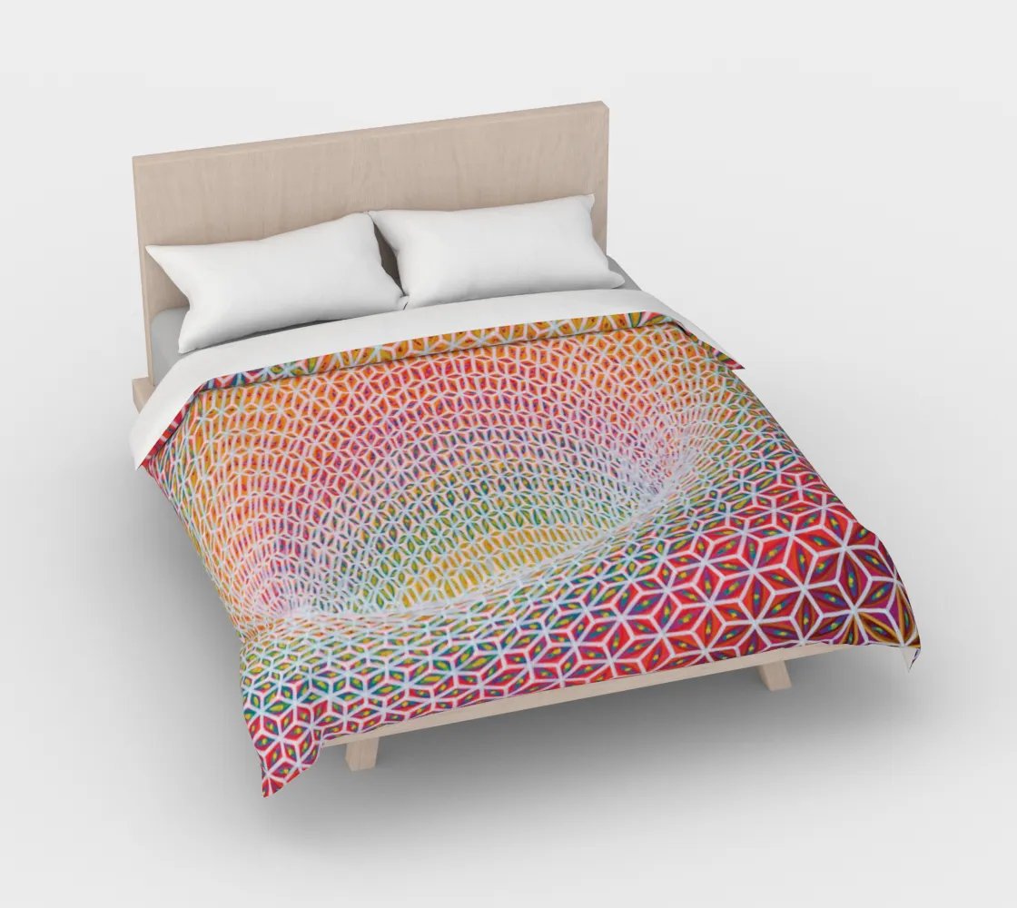 Vortex Swirl Duvet Cover | Bart Van Hertum