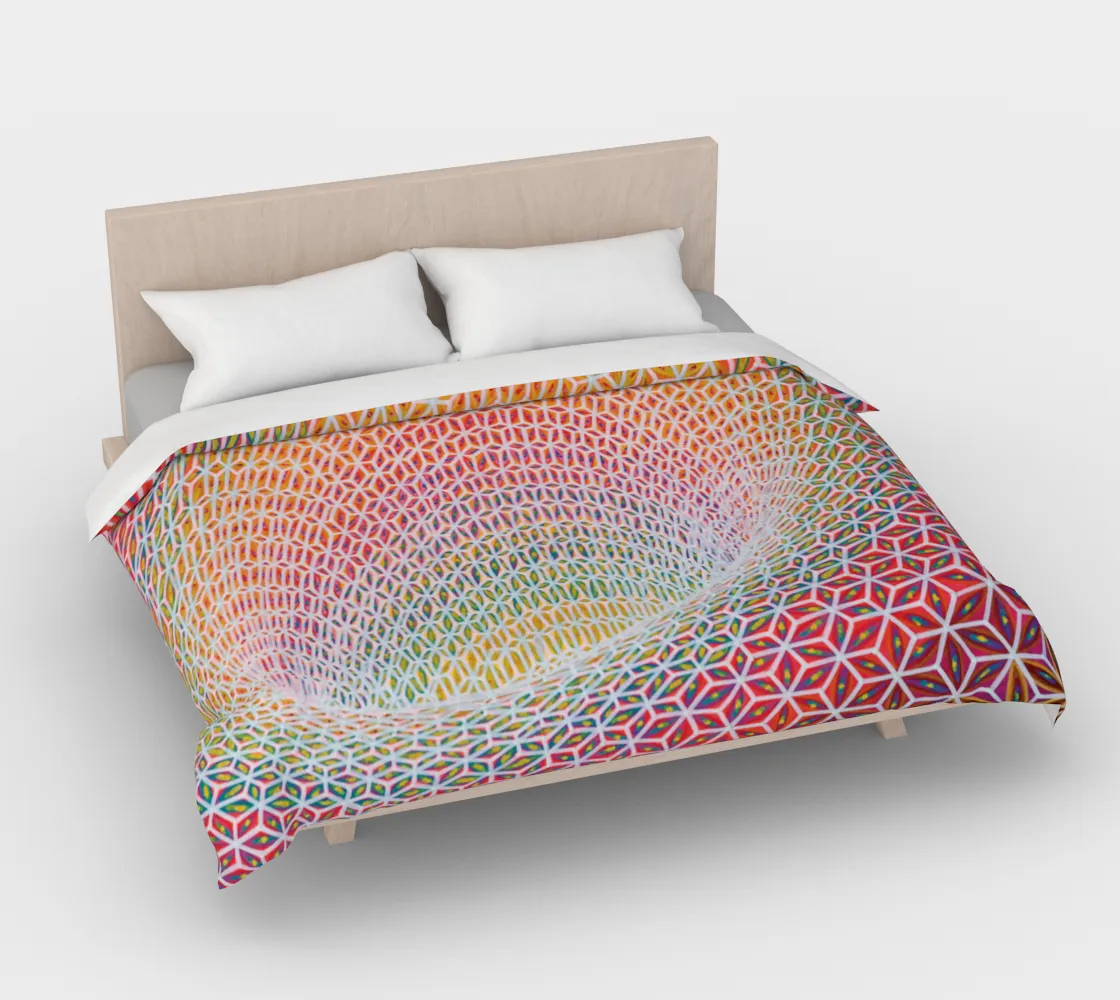 Vortex Swirl Duvet Cover | Bart Van Hertum