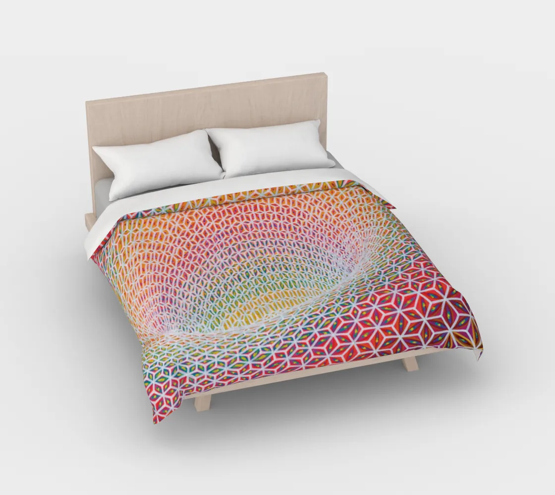 Vortex Swirl Duvet Cover | Bart Van Hertum