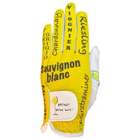 White Wine Women's Golf Glove