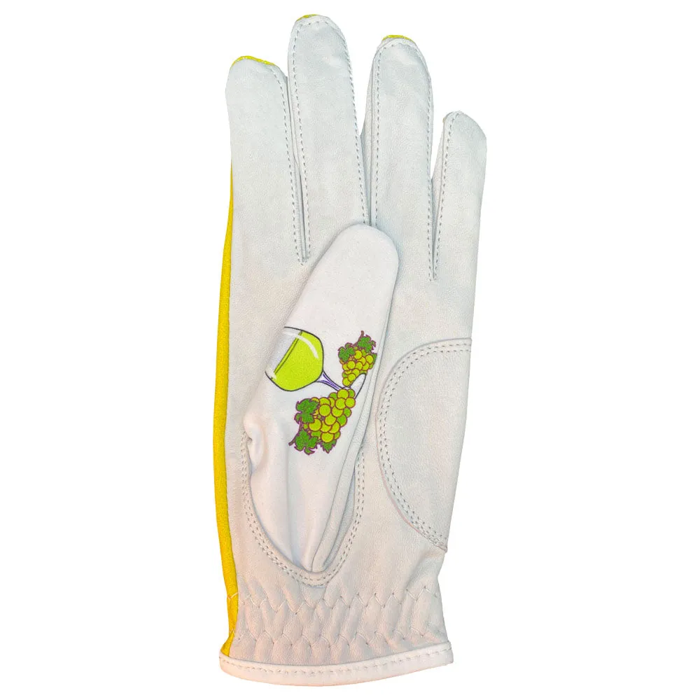 White Wine Women's Golf Glove