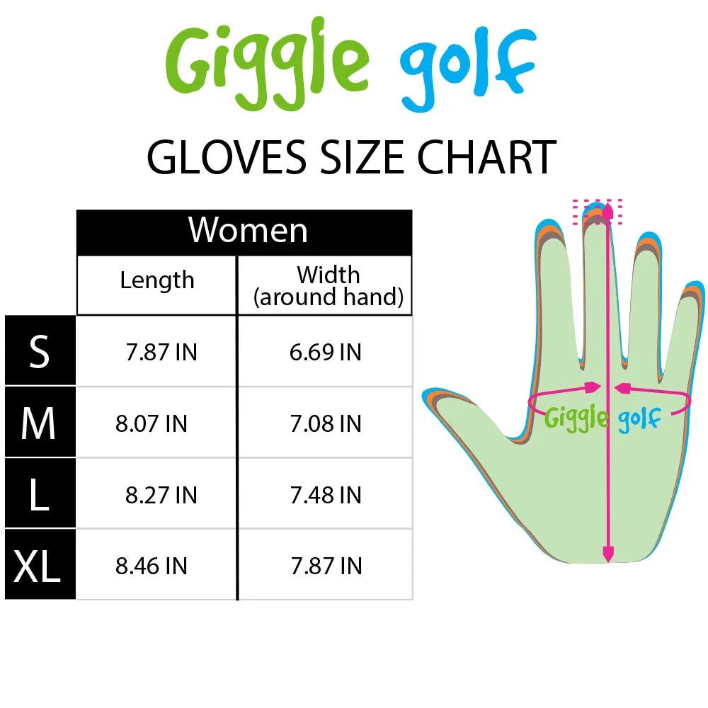 White Wine Women's Golf Glove