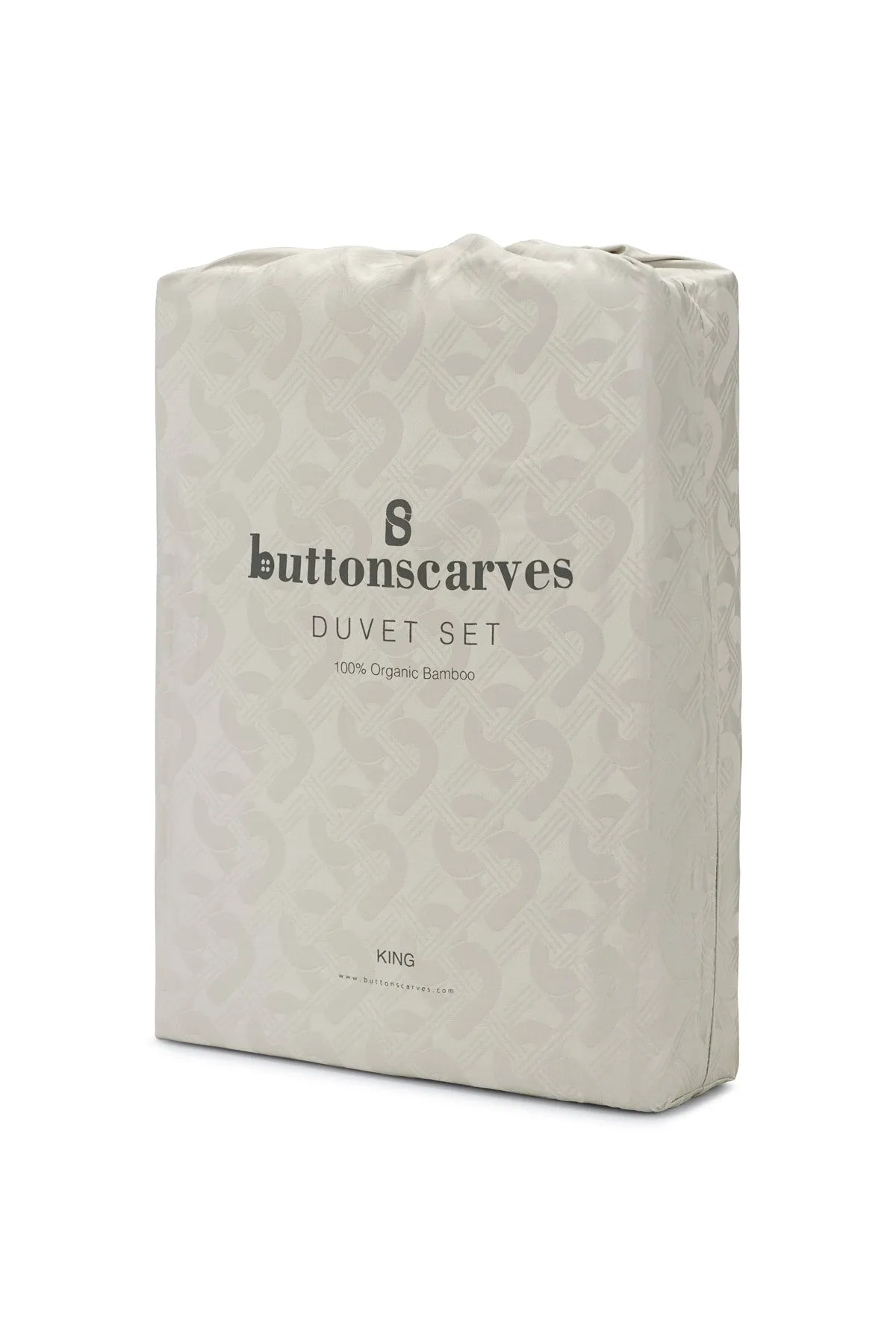 Wicker Duvet King - Gray