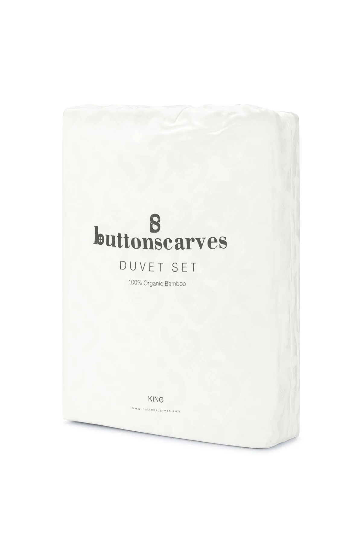 Wicker Duvet King - Super White