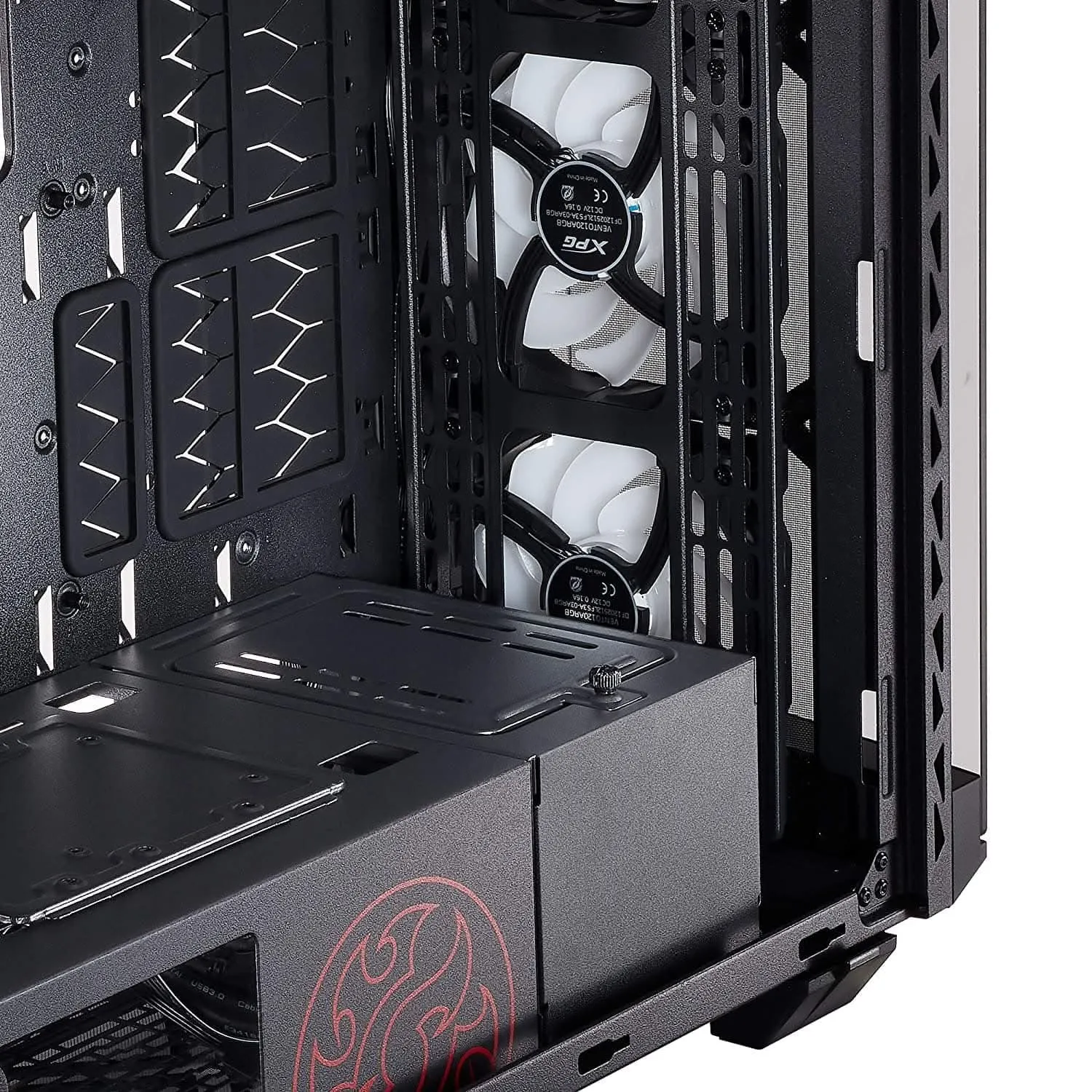 XPG BATTLE CRUISER MID-TOWER E-ATX CABINET BLACK