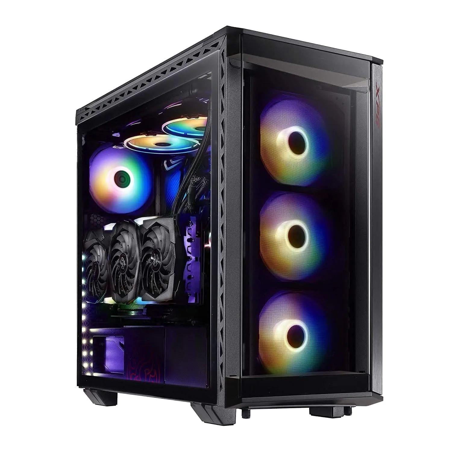 XPG BATTLE CRUISER MID-TOWER E-ATX CABINET BLACK