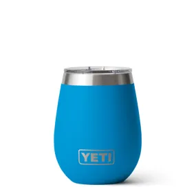 YETI Rambler 10oz Wine Tumbler Big Wave Blue