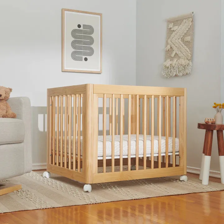 Yuzu 8-in-1 Convertible Crib with All-Stages Conversion Kits | Natural